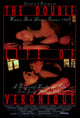 The Double Life of Veronique movie poster print featuring dramatic visuals.