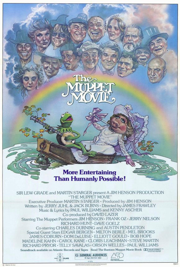 The Muppet Movie Poster Print (27x40) - Iconic Classic Art
