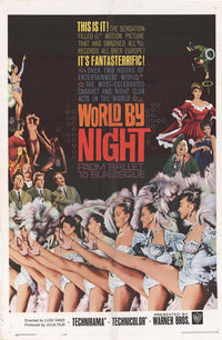 World by Night Movie Poster Print featuring vibrant imagery.