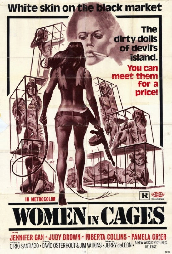 Women in Cages Movie Poster Print - 27x40 | Posterazzi