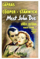 Meet John Doe Movie Poster Print 27 x 40 inches by Posterazzi