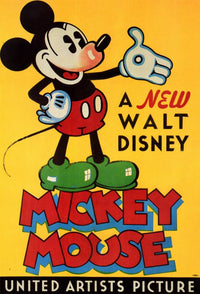 A New Walt Disney Mickey Mouse Movie Poster Print (11x17)