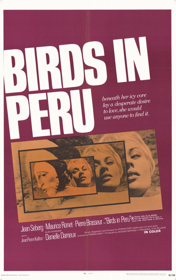 Birds in Peru Movie Poster Print showcasing vibrant avian life.