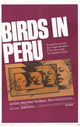 Birds in Peru Movie Poster Print showcasing vibrant avian life.