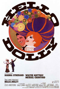 Hello Dolly! Movie Poster Print showcasing classic film art.