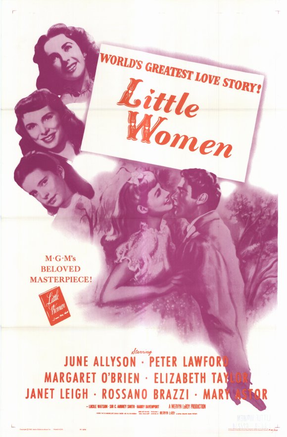 Little Women Movie Poster Print showcasing classic film art.