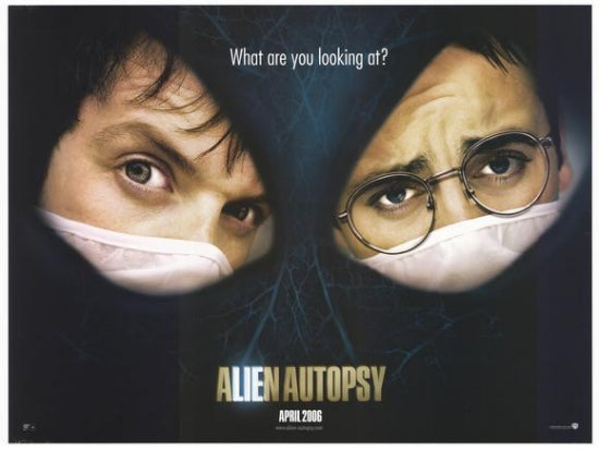 Alien Autopsy Movie Poster Print - Intriguing Sci-Fi Artwork