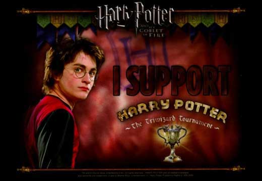 Harry Potter and the Goblet of Fire Movie Poster Print