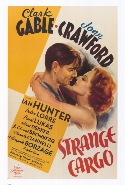 Strange Cargo Movie Poster Print featuring vivid imagery.