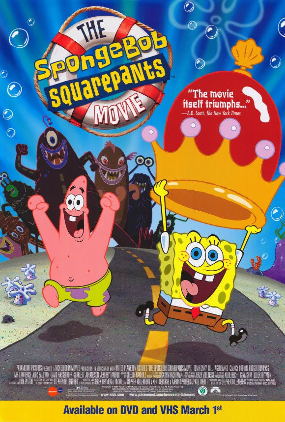 SpongeBob SquarePants Movie Poster Print (27x40)