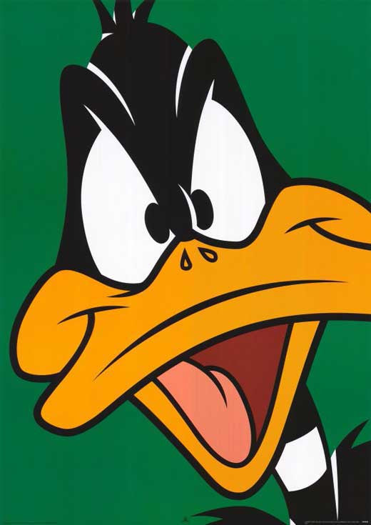 Daffy Duck Movie Poster Print (11x17) | Pop Culture Graphics