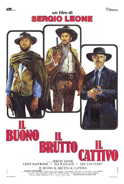 The Good, the Bad and the Ugly Movie Poster Print (27x40)