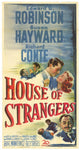 House of Strangers Movie Poster Print - classic cinema art