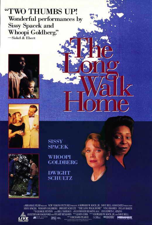 The Long Walk Home Movie Poster Print featuring vibrant colors and cinematic design.