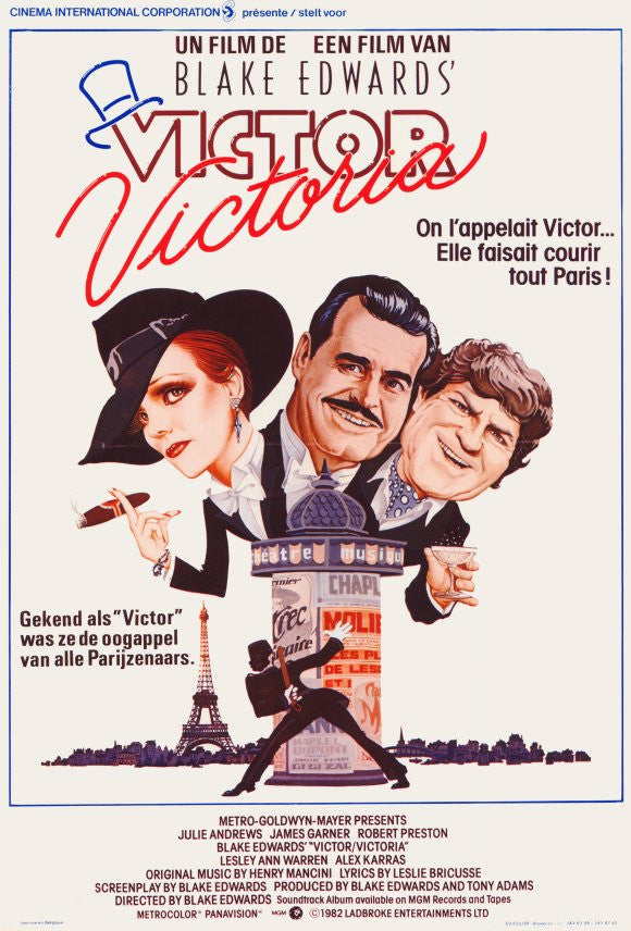 Victor/Victoria Movie Poster Print (11x17) | Pop Culture Graphics