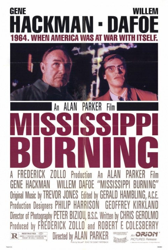 Mississippi Burning Movie Poster Print 27x40 | Posterazzi