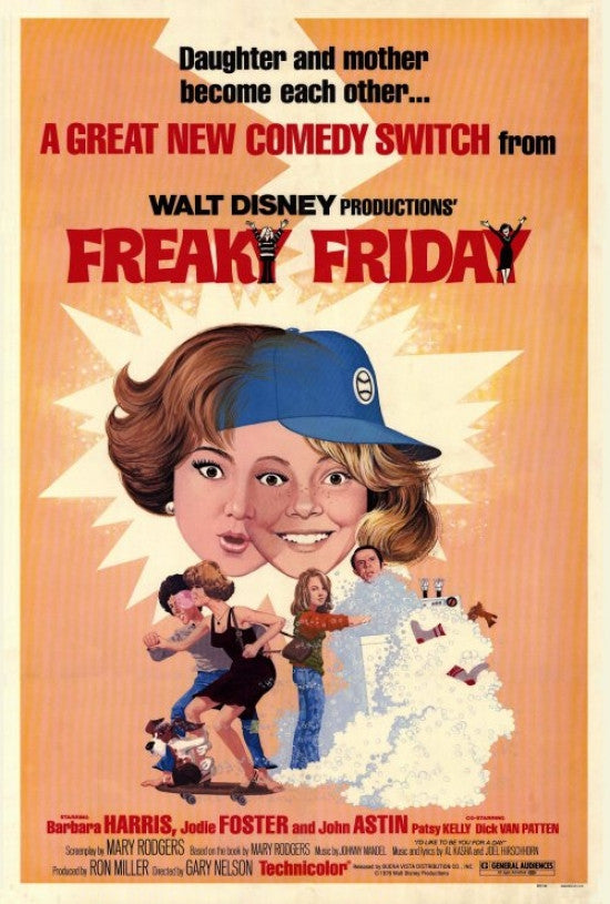 Freaky Friday Movie Poster Print (27x40) | Pop Culture Graphics
