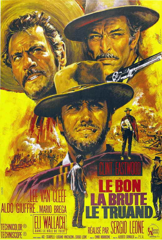 The Good, the Bad and the Ugly Movie Poster Print 27x40