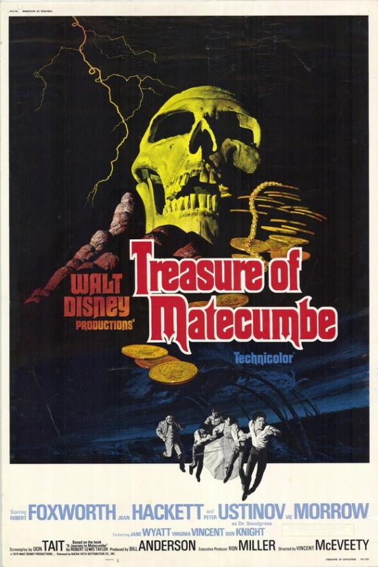 The Treasure of Matecumbe Movie Poster Print 27 x 40