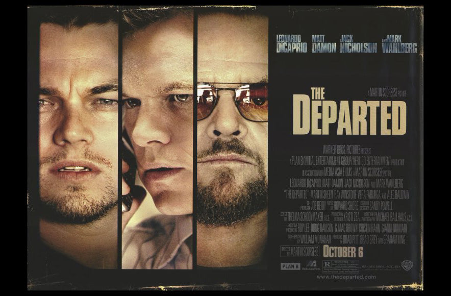 The Departed Movie Poster Print capturing the film's gripping drama.