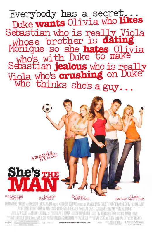 She's the Man Movie Poster Print - 11 x 17 | Posterazzi
