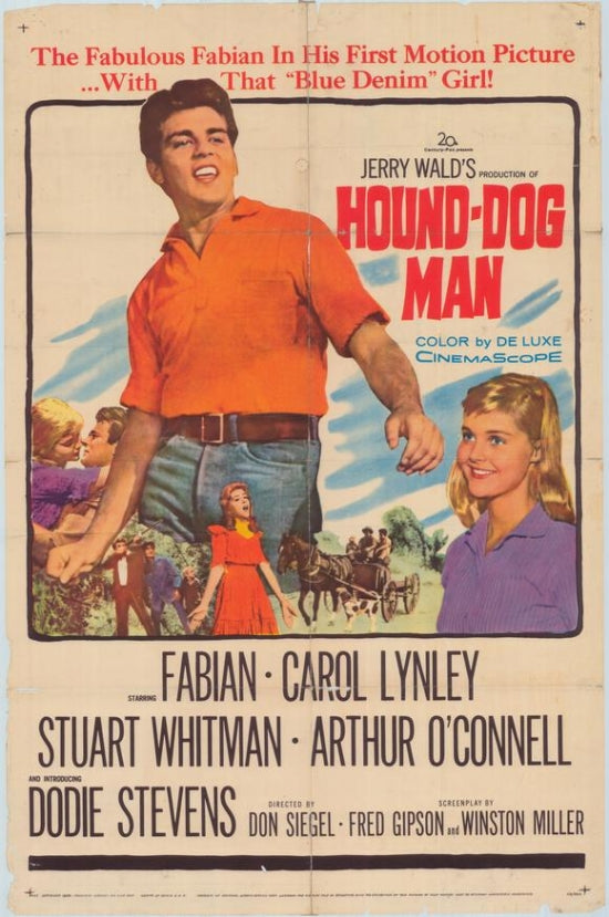 Hound-Dog Man Movie Poster Print showcasing classic cinema artwork.