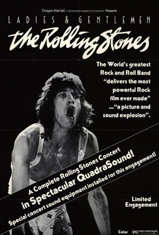 Ladies and Gentlemen the Rolling Stones Movie Poster Print (27x40)