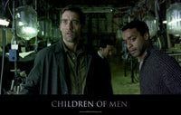 Children of Men Movie Poster Print showcasing a dystopian theme.