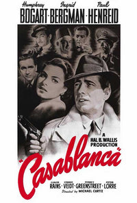Casablanca Movie Poster Print 27x40 | Pop Culture Graphics