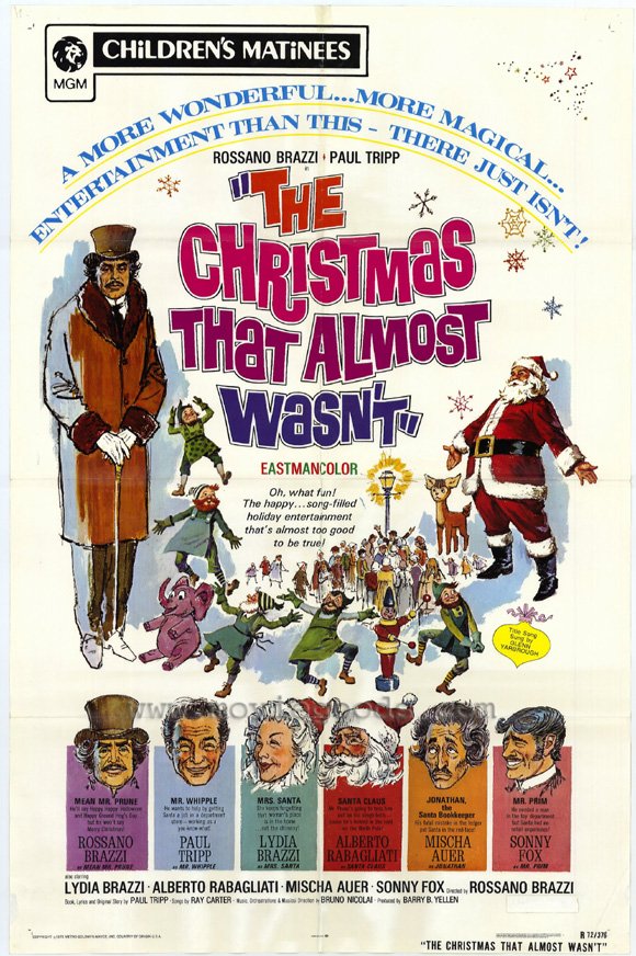 The Christmas That Almost Wasn't Movie Poster Print - 27 x 40