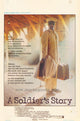 A Soldier's Story Movie Poster Print featuring dramatic visuals.