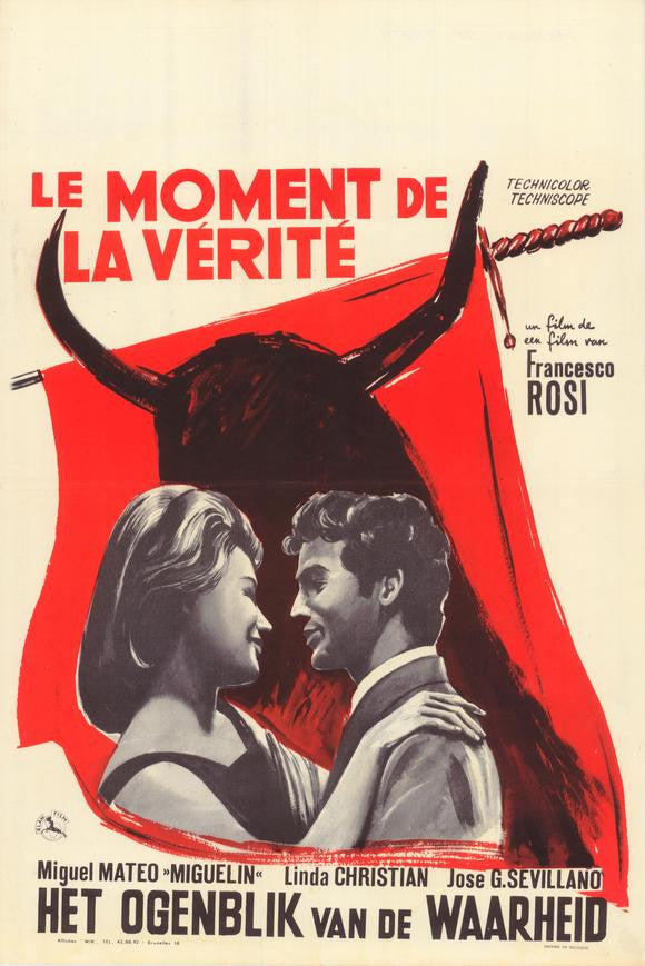 The Moment of Truth Movie Poster Print - 11x17