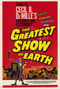 The Greatest Show on Earth Movie Poster Print - 27x40