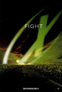 The X-Files Movie Poster Print featuring iconic sci-fi imagery.