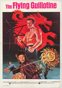 The Flying Guillotine movie poster print showcasing action and drama.