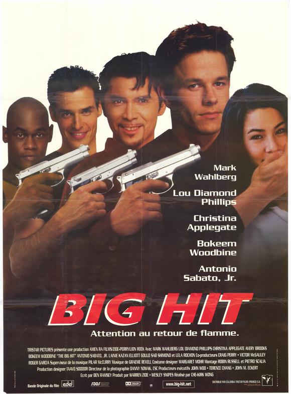 The Big Hit Movie Poster Print featuring vibrant colors and iconic imagery.