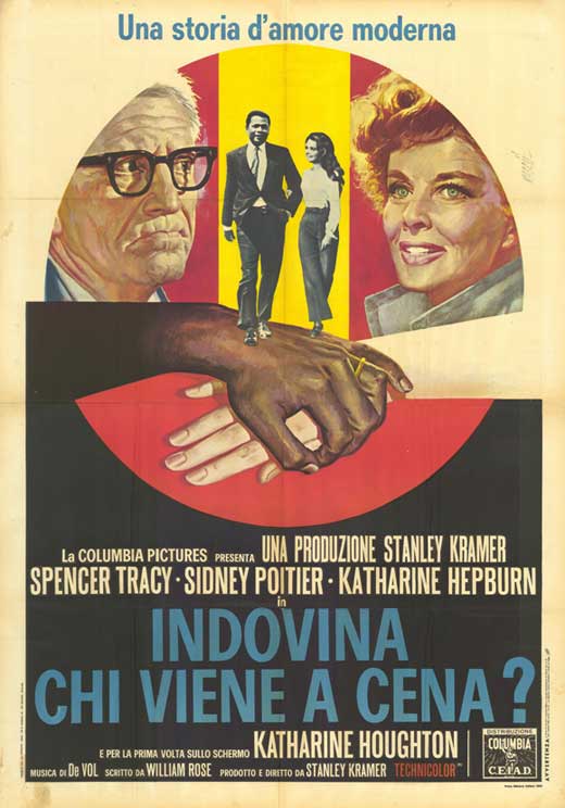Guess Who's Coming to Dinner Movie Poster Print, classic film art.