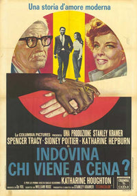 Guess Who's Coming to Dinner Movie Poster Print, classic film art.