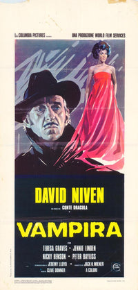 Old Dracula Movie Poster Print - Classic Horror Art