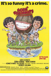 Goin' Coconuts Movie Poster Print featuring vibrant colors and design.