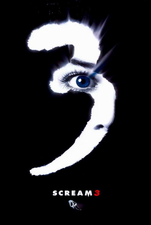 Scream 3 Movie Poster Print showcasing iconic horror imagery.