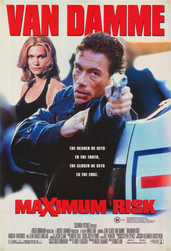 Maximum Risk Movie Poster Print showcasing thrilling cinematic art