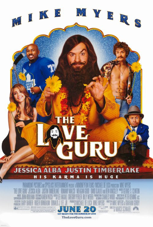 The Love Guru Movie Poster Print (11x17) - Perfect for Home Decor