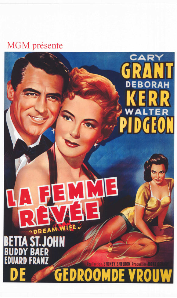 Dream Wife Movie Poster Print featuring vibrant colors and iconic imagery.