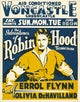 The Adventures of Robin Hood Movie Poster Print, classic cinema art