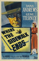 Where the Sidewalk Ends Movie Poster featuring whimsical design.