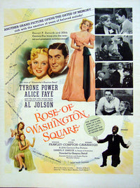Rose of Washington Square Movie Poster Print 11x17