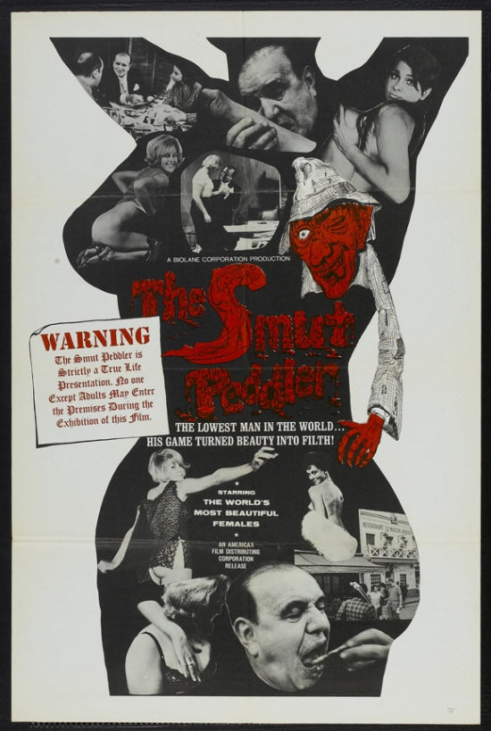 The Smut Peddler Movie Poster Print showcasing bold cinematic art.