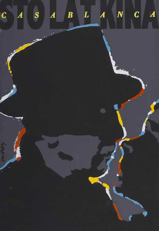 Casablanca Movie Poster Print showcasing classic film artwork.