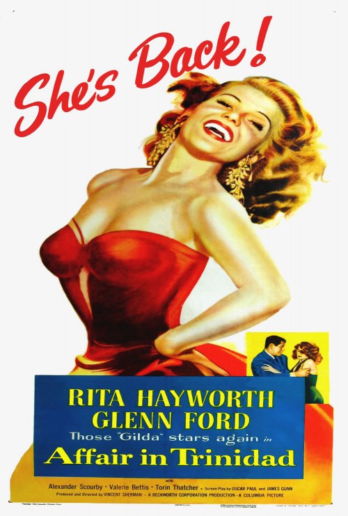 Affair in Trinidad Movie Poster Print showcasing classic film art.